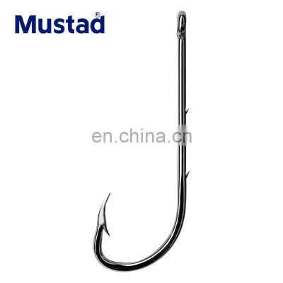 1 Pack/lot Mustad Hooks for Live Bait Casting Fishing 92647-bn # Double Backstab Hooks Worm Barbed Hooks Pesca Fish Accessories