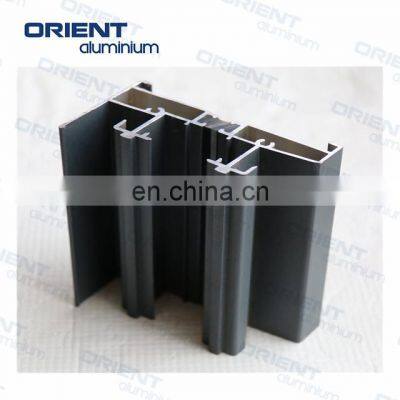 Thermal break profile aluminium window aluminum extrusion track for casement windows