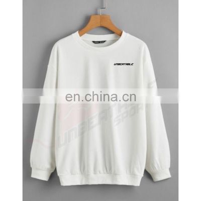 Winter Use Long Sleeve Best Quality Sweat Shirt For Women