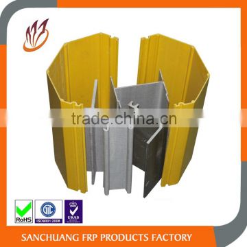 Used in building construction fiberglass resin section