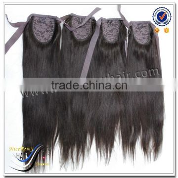 brazilian remy hair ponytail human hair pieces