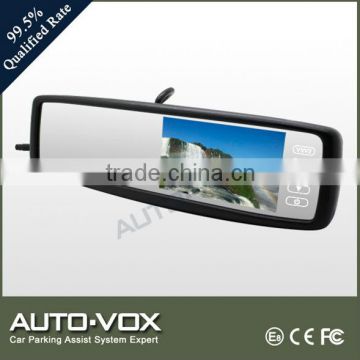 4.3" car mirror monitor 1080p hd car rear view mirror monitor for all car models