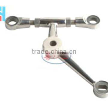 special three-arm 250 spider 304 316Stainless steel spiders for glass curtain wall fixing system