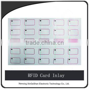 ISO14443A PVC RFID Inlay Sheet for Card