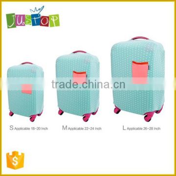 JUSTOP wholesales Spandex Case Cover Organizer elastic Luggage Protective Cover Wholesale (M)