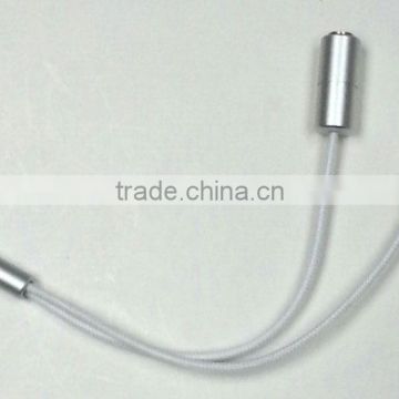 Hot Selling Silver iSplitter - 3.5 mm Splitter Music Sharing with Nylon cable