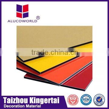Alucoworld Good Fame ACP Panels Professional ACM Material plastic interior wall decorative panel lowes