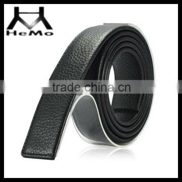 Top quality both side top layer cowhide leather dress belts for men