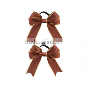 pre made satin ribbon bow for perfume bottle