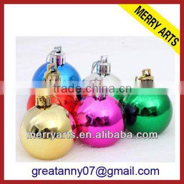 custom new design decorating christmas big balls 160mm christmas ball