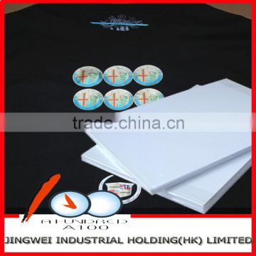 Best quality inkjet heat transfer paper for light and dark color t-shirt A3 A4
