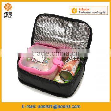 Insulated Picnic kids school box Cooler Bag Nylon Lunch Thermal Bags for Food