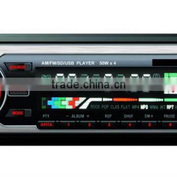 Fixed Panel 6207 MP3 MP4 FM/AM USB SD AUX CAR RADIO PLAYER
