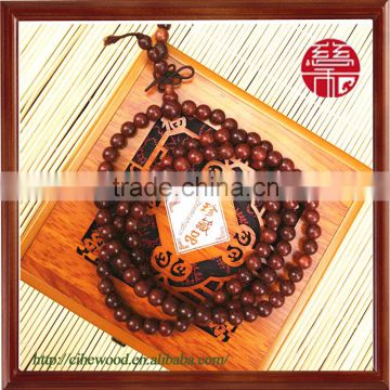 6mm 108 Beads Souvenir and Gift Items Male and Female Red Sandalwood Beaded Bracelet Wooden