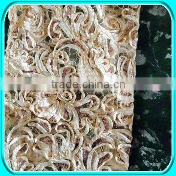 GOLD WHOLESALE FASHION FABRIC FOR DRESSES