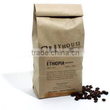 china cheap custom printing Kraft paper coffee bags