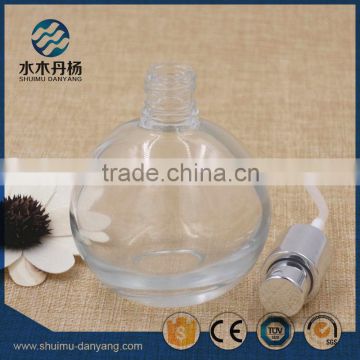 100ml clear refillable glass perfume bottle with airbag pump sprayer                        
                                                                                Supplier's Choice