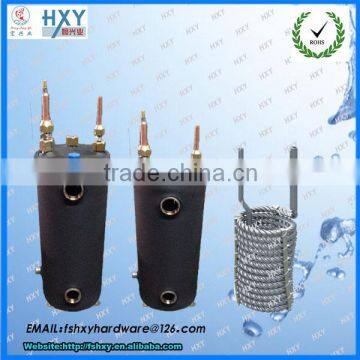 strong anti-corrision stainless steel air cooled heat exchanger for swimming pool heat pump