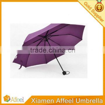 High quality cheap 3 fold mini umbrella
