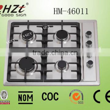Hot sale Stainless stell Surface Material Cast iron gas cooker(HM-46011
