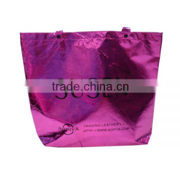 Customized golden laminated non woven bag