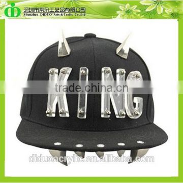 DDB-0095 Trade Assurance Alibaba China Supplier Wholesale Acrylic Hat Letter