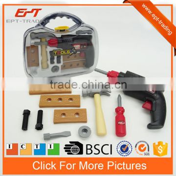 12PCS Accessories toy tool set workbench for boys