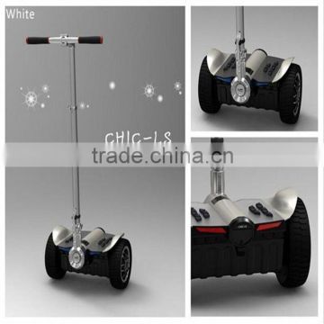 Handled 9 inch 2 wheel electric scooter