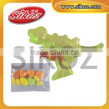SK-T409 Dinosaur Water Gun With Whistle Toy Candy