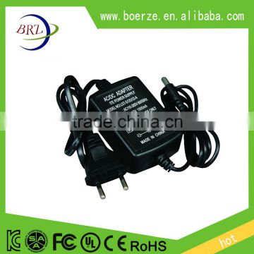 12V power adapter input 100 240v ac 50/60hz