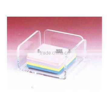 clear acrylic notecard box