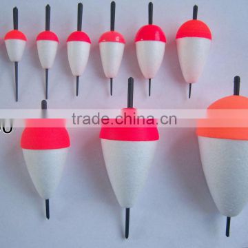 Hot selling cheap chinese fishing float fishing tackles plastic fishing float different color