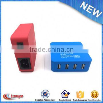 Quick universal wall socket usb charger for mobile phone