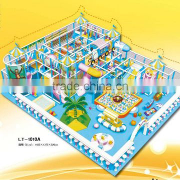 Professional Soft Indoor Equipment Play Ground For Sale LT-1010A