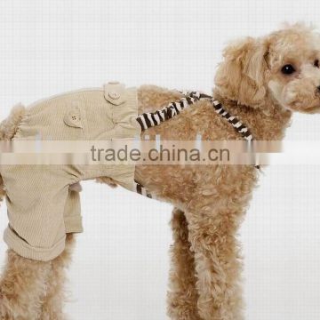 2015 qiu dong outfit pet clothing leisure's pet condole pants