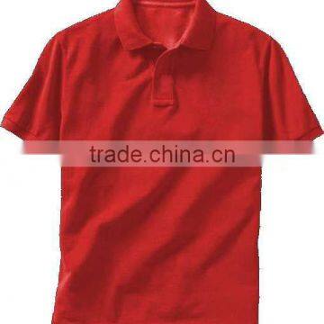 embroidery polo t-shirt wholesale original red