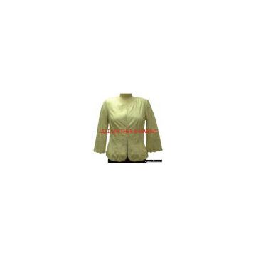 Sell Ladies' Lamb Nappa Jacket with Embroidery