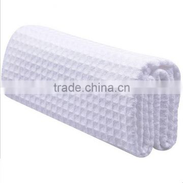 white microfiber waffle weave kitchen towel oem custom