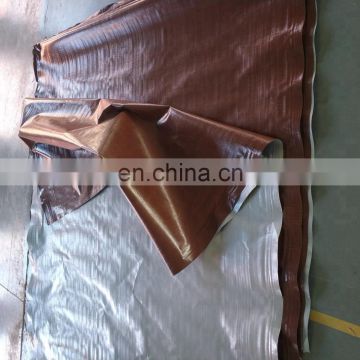 90-120gsm PE tarpaulin with waterproof and UV stabilized for agricultural hay cover and wood cover.