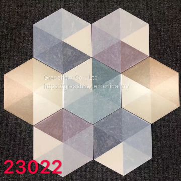 3D Decor 200x230mm Honeycomb Tile Bathroom