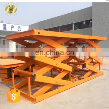 7LSJG Shandong SevenLift hydraulic scissors lift table auto used for construction on foshan