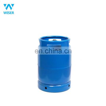 10kg butane tank cooking home use DOT TPED hot selling china supply