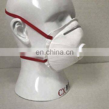 Customizable hot air cotton protective cup type half face dust mask