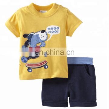 Summer Short Sleeve Clothing Set Children Baby Clothes