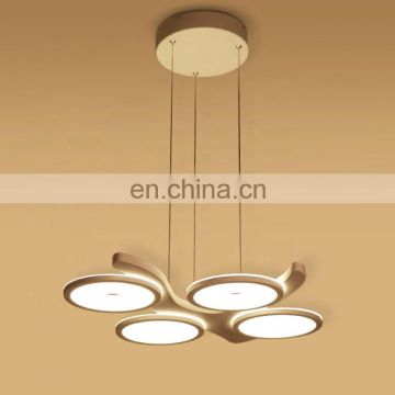 Beautiful design modern style round shape acrylic chandelier for living room
