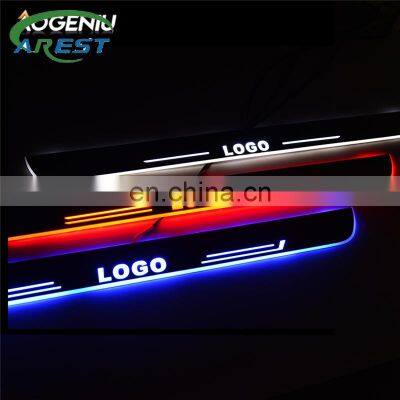 LED Car Door Sill Scuff-Plates for Infiniti G37 Coupe Acrylic Door Sill Threshold Welcome Pedal Light Car Styling