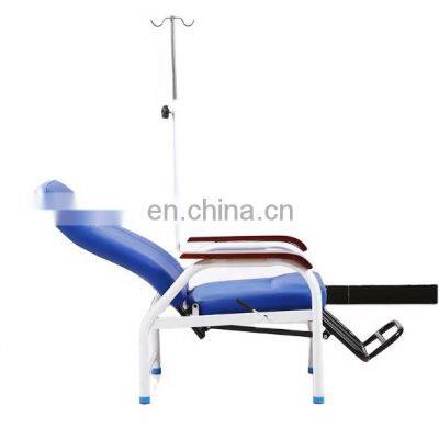 Cheap height adjustable manual hospital blood donation infusion Chair for patient