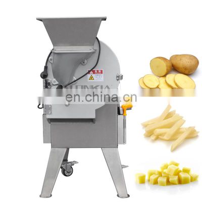 Restaurant use potato slicing cutting machine potato cubes cutter price