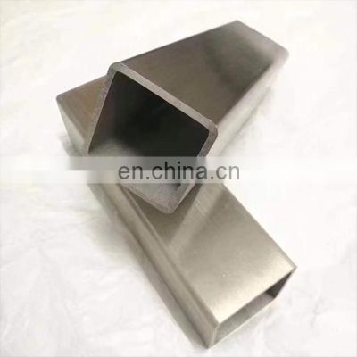 Seamless Square Tube or Pipe Stainless Steel material Square Pipe/Tube Customization