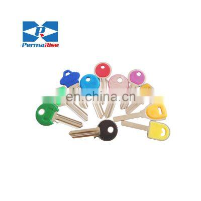 hot sale family security brass plastic head key blanks wholesale keys for duplicate